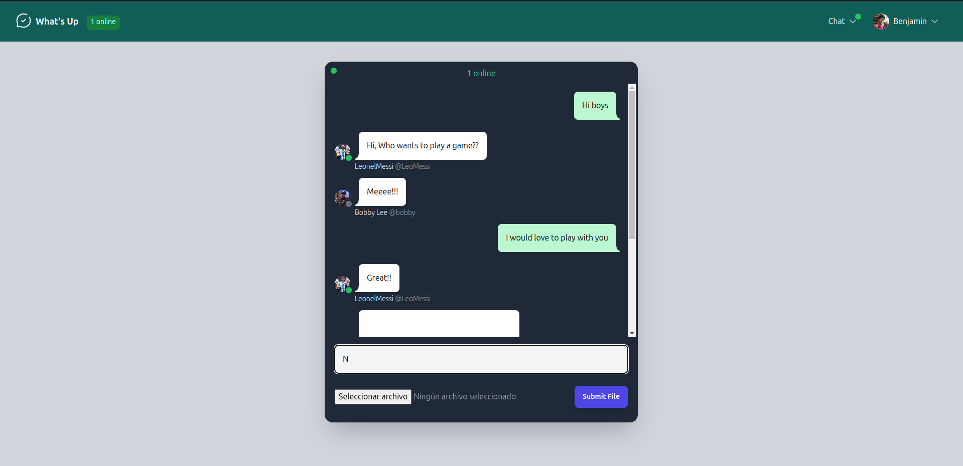Chat en Tiempo Real